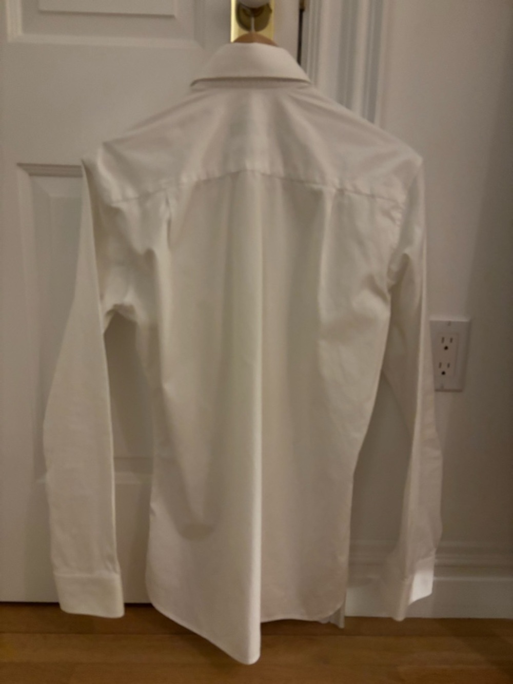 Men's Alton Lane White Dress Shirt with Spread Collar - Picture 3 of 3
